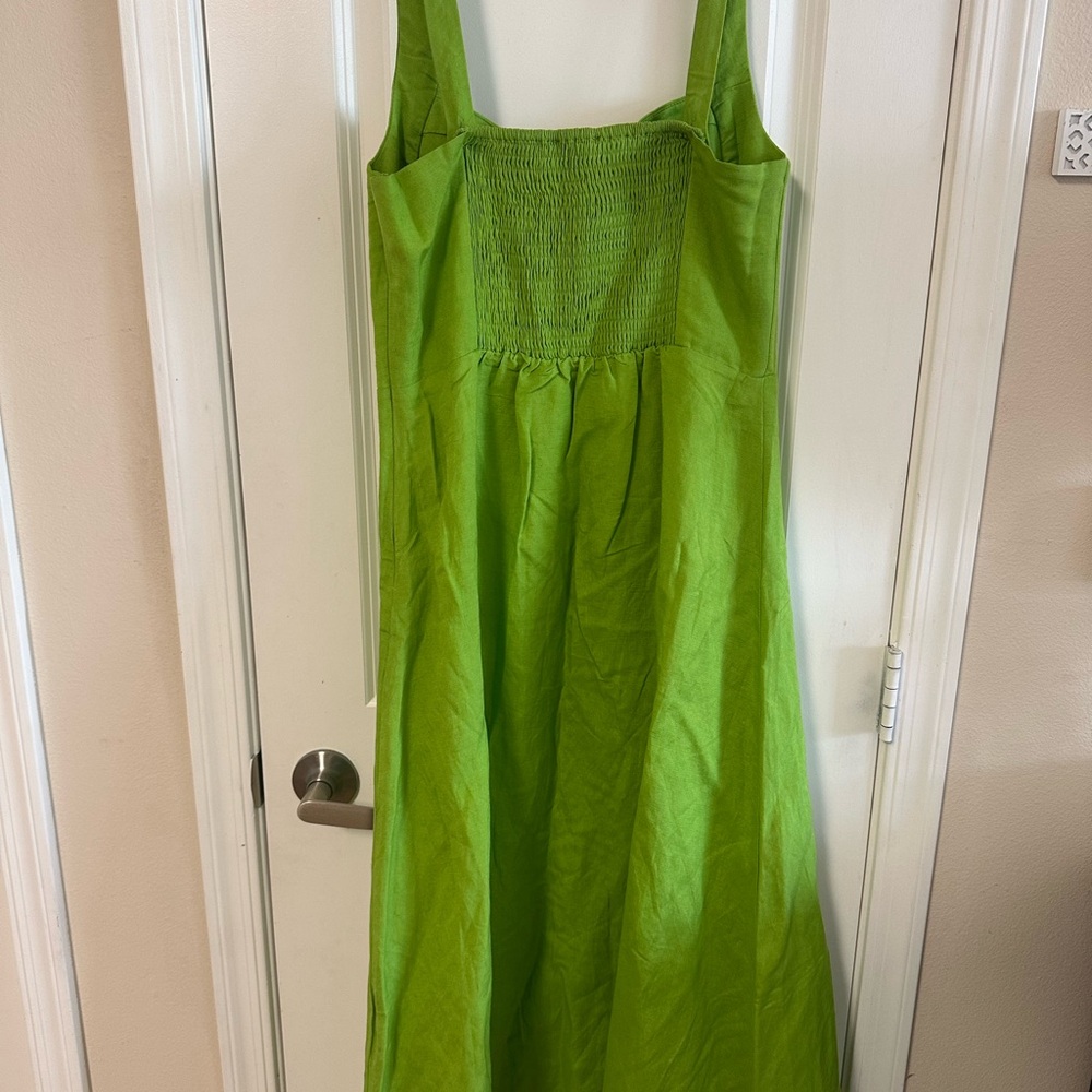 Revolve! Astr The Label Estella Corset Midi Dress in Avacado - Picture 13 of 13